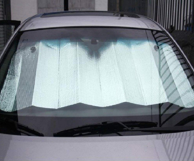 Sunshade For Car कमाल के हीट प्रोटेक्टर! धूप व गर्मी से सेफ रहता है